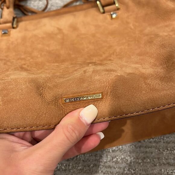 Rebecca Minkoff FS Tan Regan Satchel Tote in Almond - Picture 11 of 16